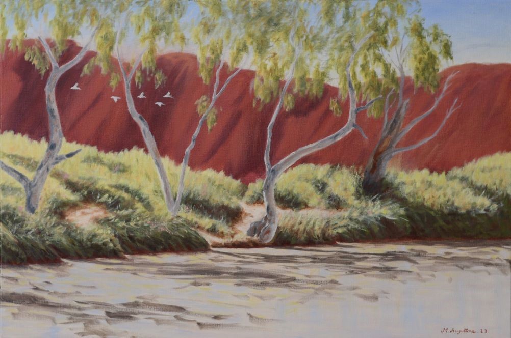 After the rains 61x91cm $1500